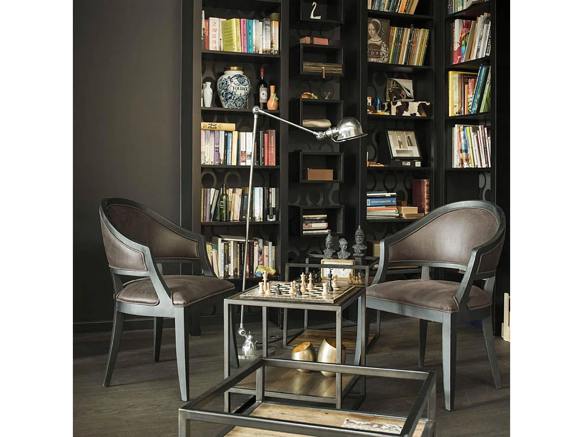 Bout de canapé MDF Marron - Manufacture Interior's