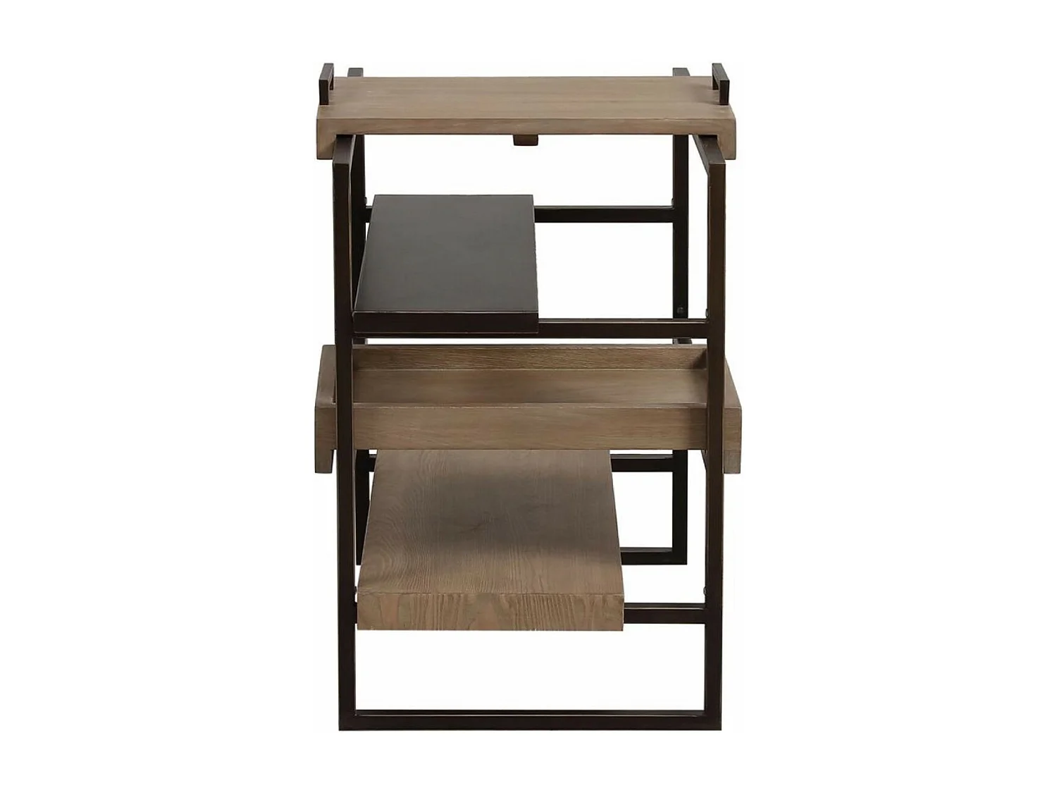 Bout de canapé plateau amovible Bois Beige - Demeure Interior's