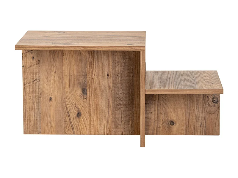 Couchtisch 2 Ebenen L80 cm - HARMONY