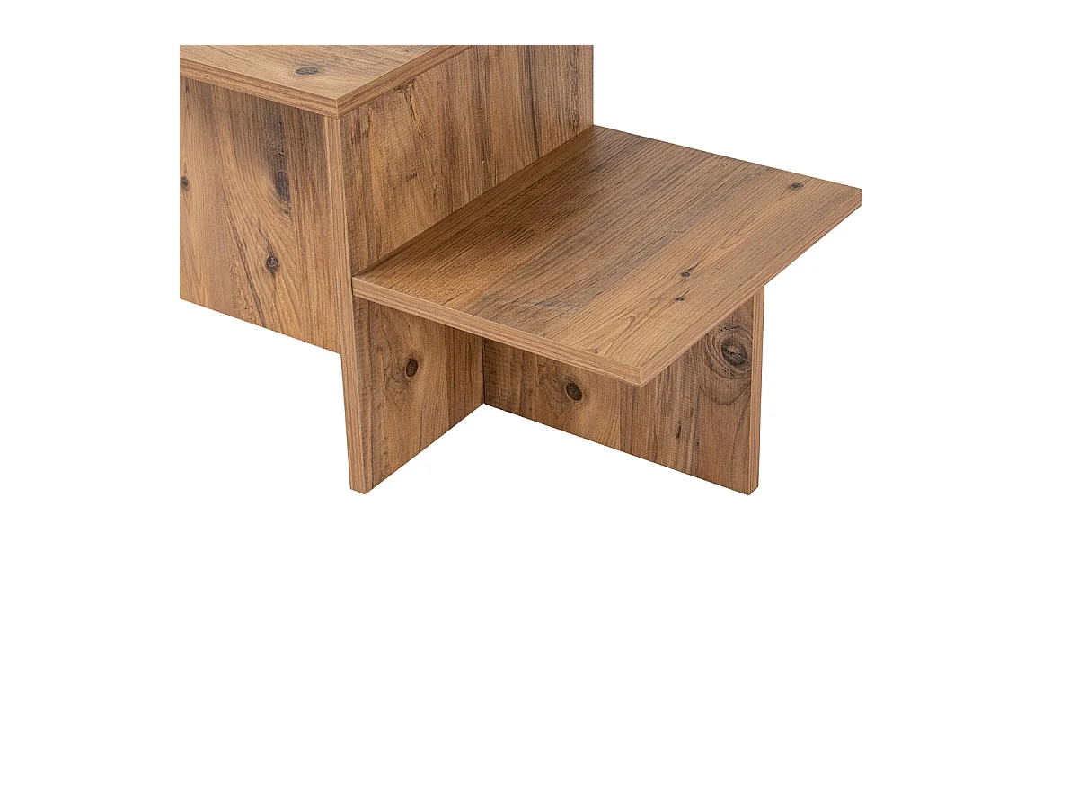 Salontafel 2 niveaus L80 cm - HARMONY