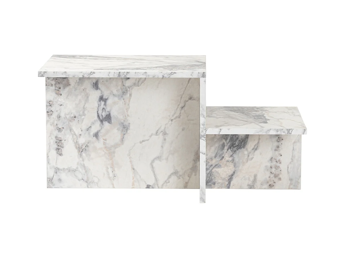 Table basse en aggloméré 80 x 40 x 40 cm Harmony