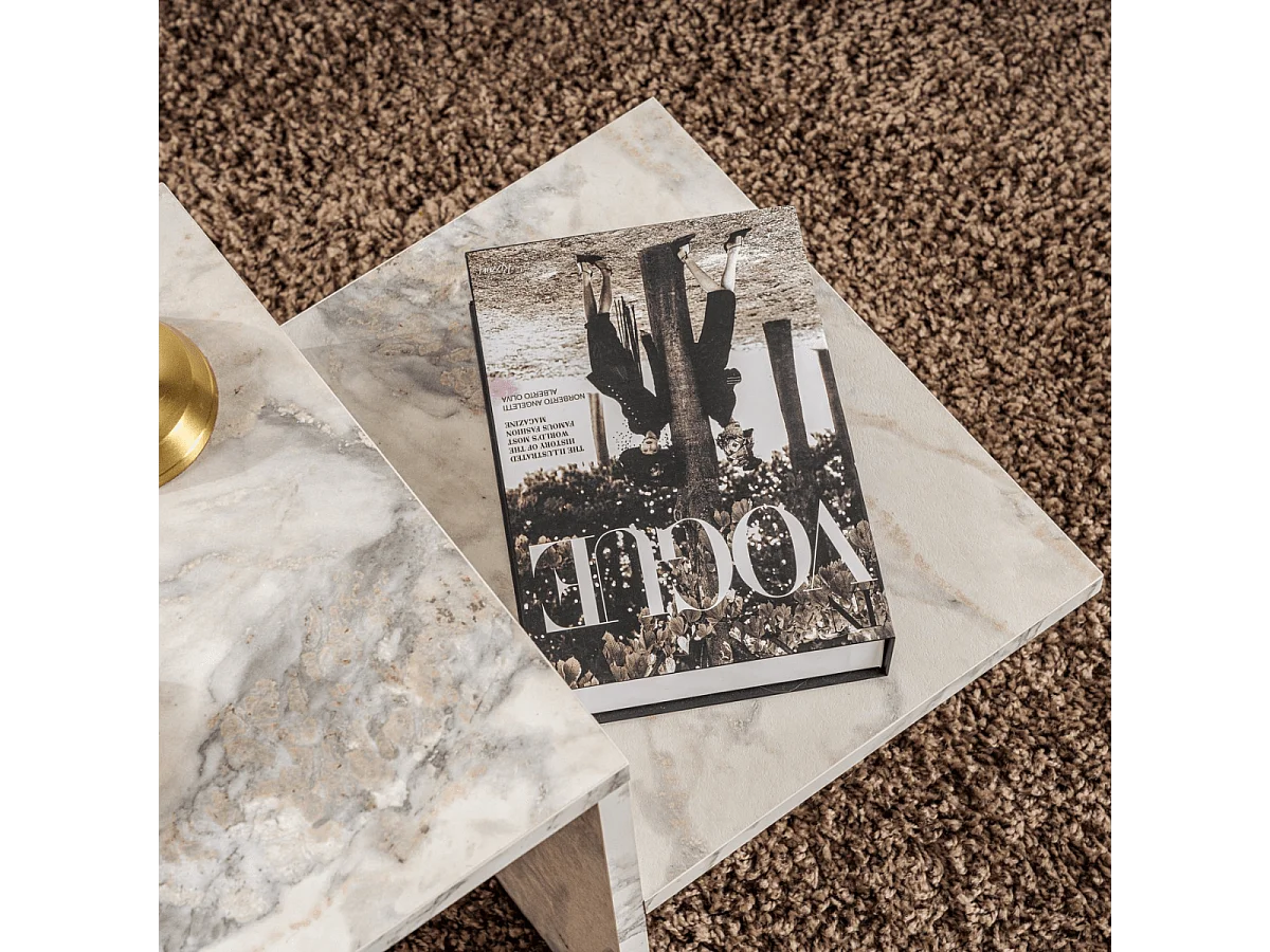 Table basse en aggloméré 80 x 40 x 40 cm Harmony