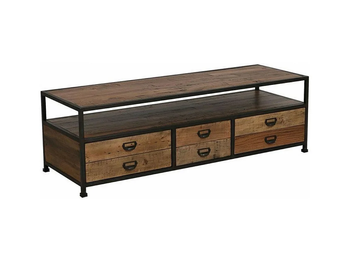 Meuble tv Bois Marron - Manufacture Interior's