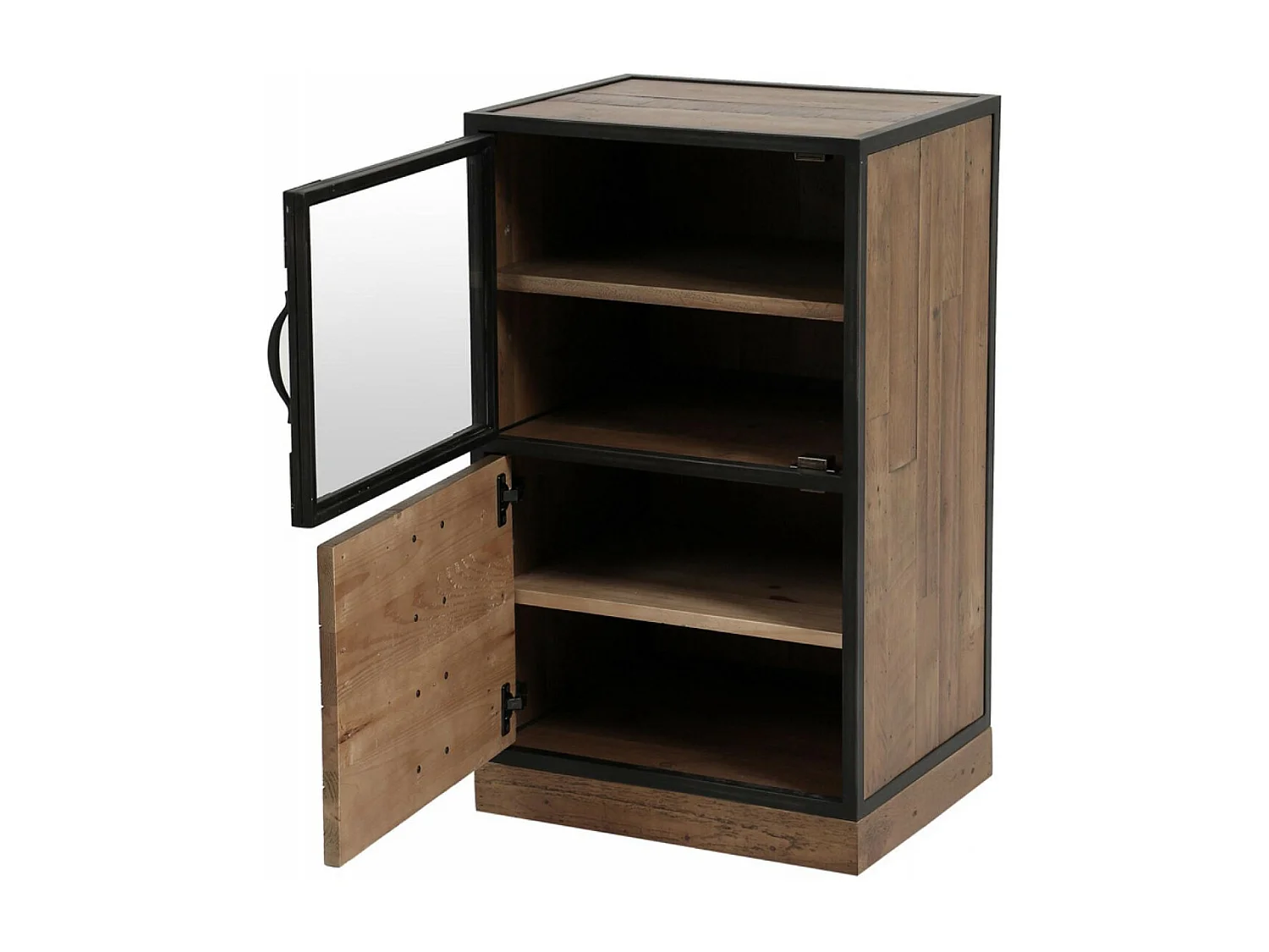 Meuble de rangement 2 portes Bois Marron - Manufacture Interior's