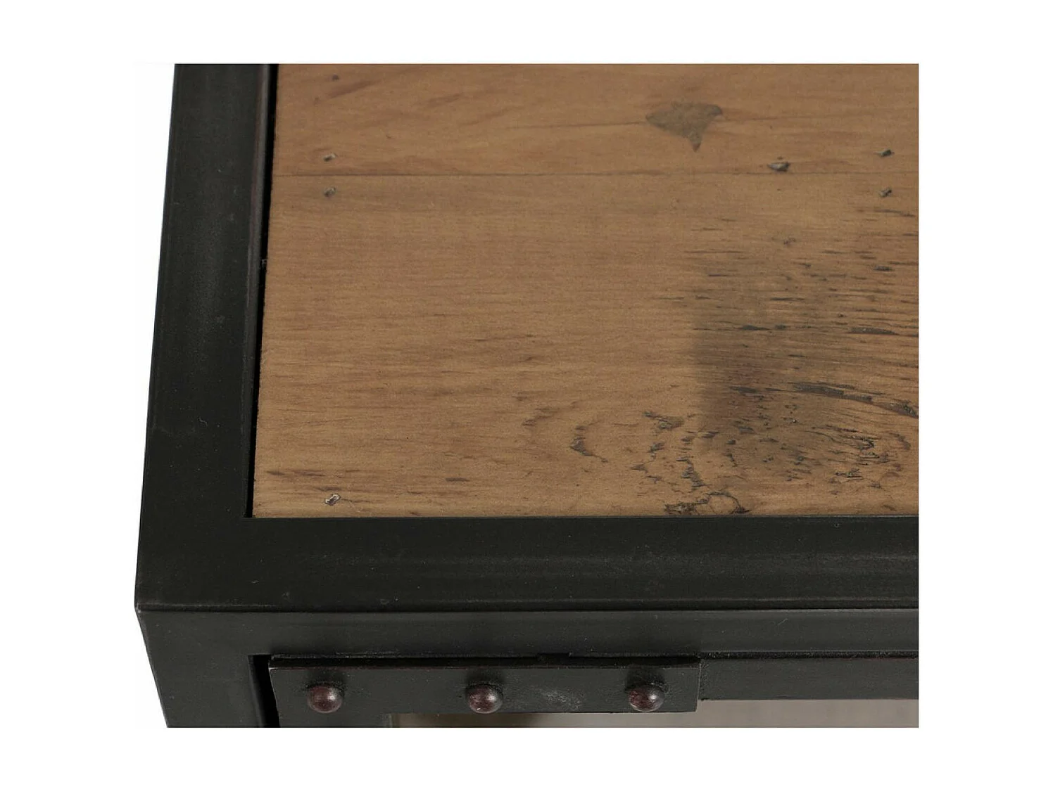 Meuble de rangement 2 portes Bois Marron - Manufacture Interior's