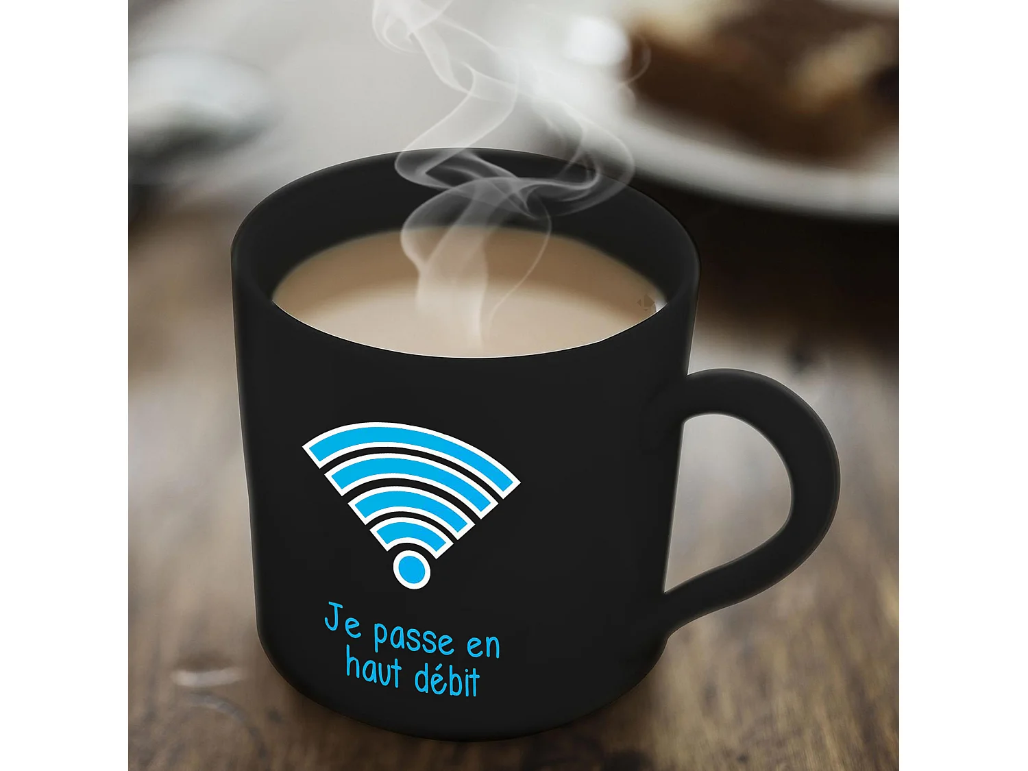 Mug thermo réactif en céramique collection NANCY 30 cl modèle wifi