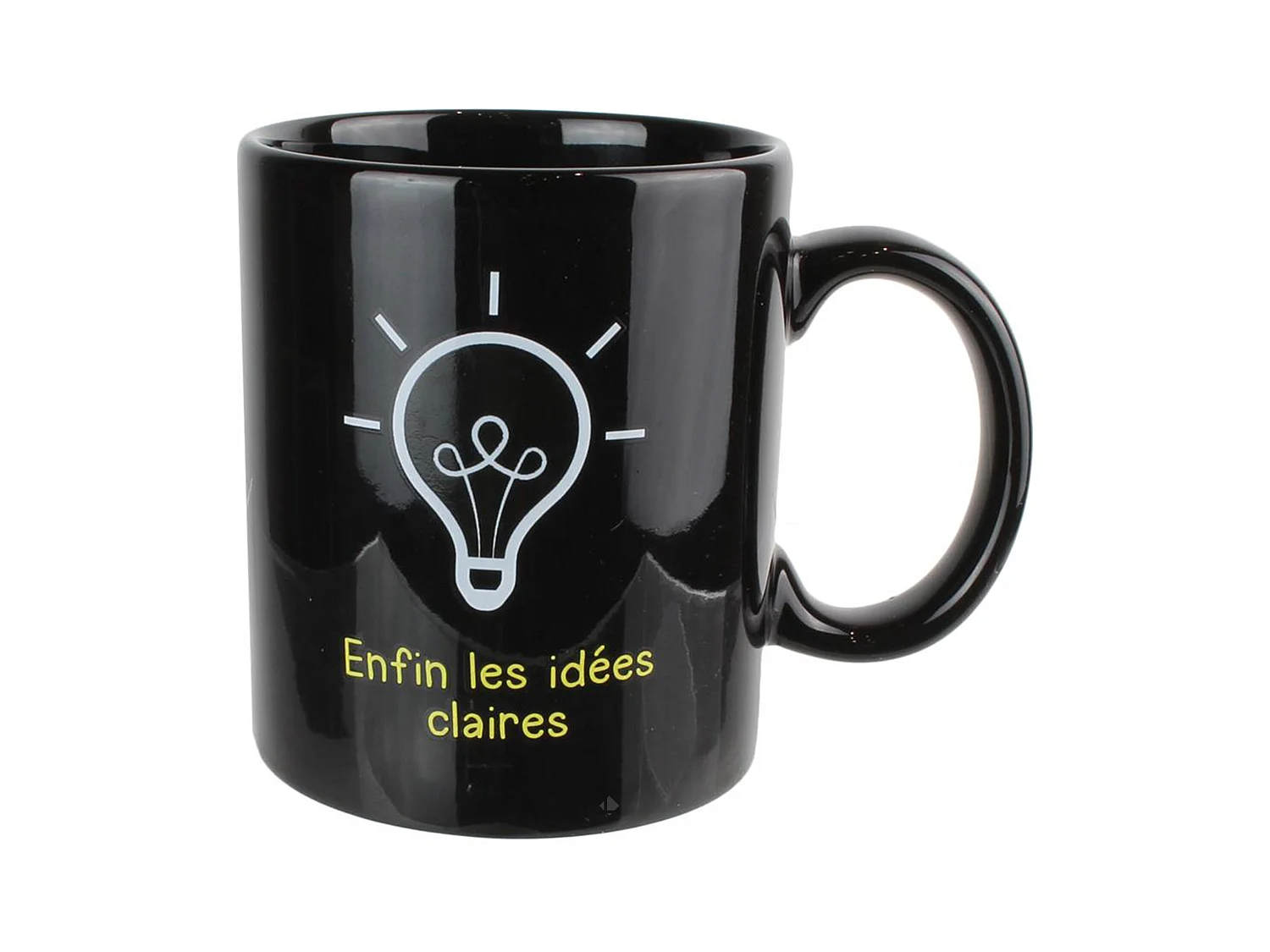 Mug thermo réactif en céramique collection NANCY 30 cl modèle ampoule