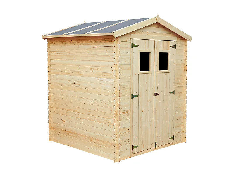 Holzhaus Gartenhaus- B196xL186xH218 cm/ 2,82 m2 - TIMBELA M320
