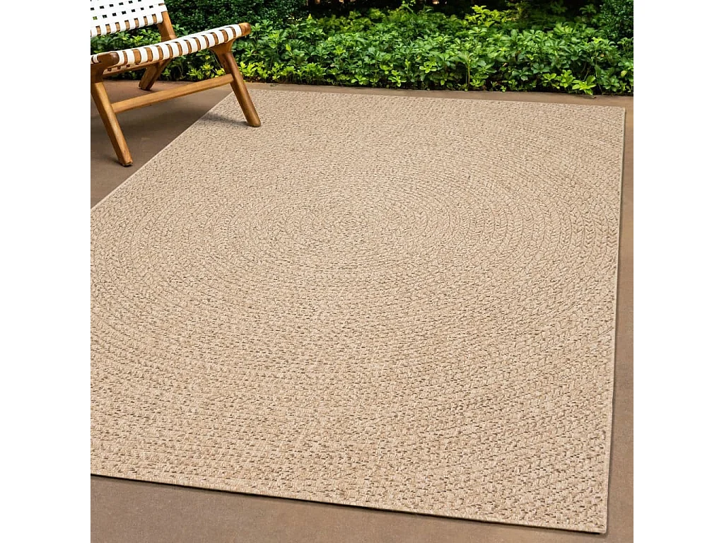 Veno  Teppich ZIZUR 60x110 cm Jute-Optik Indoor und Outdoor