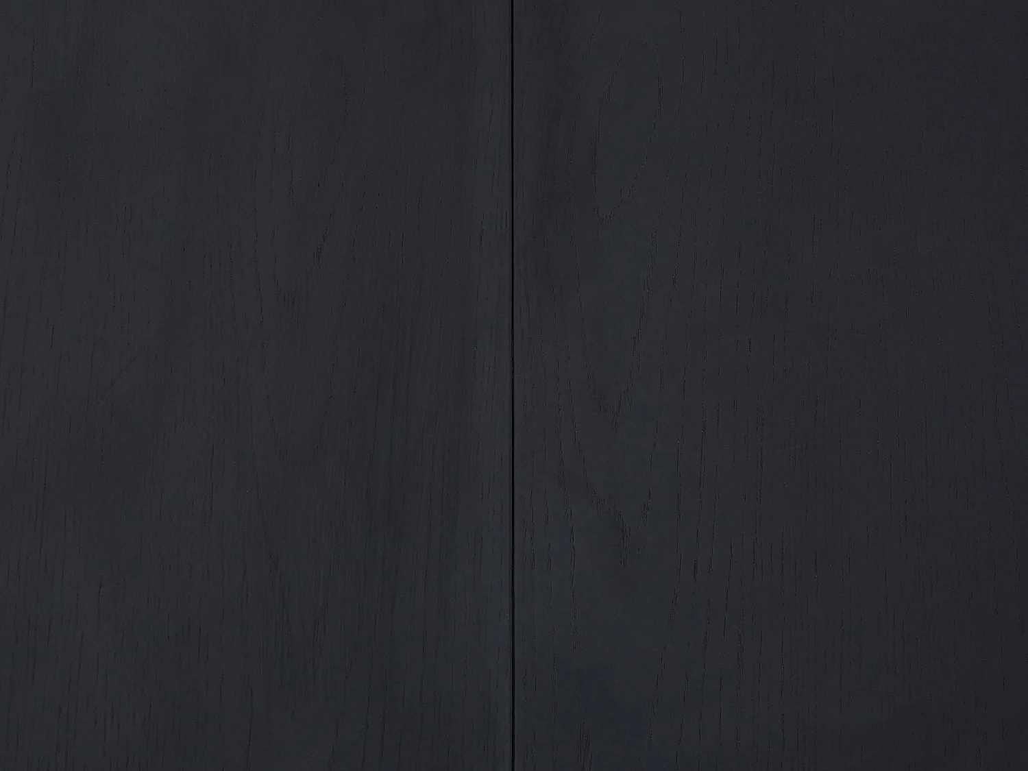 Table à manger extensible 4 à 10 personnes placage frêne - Noir - LATSURY