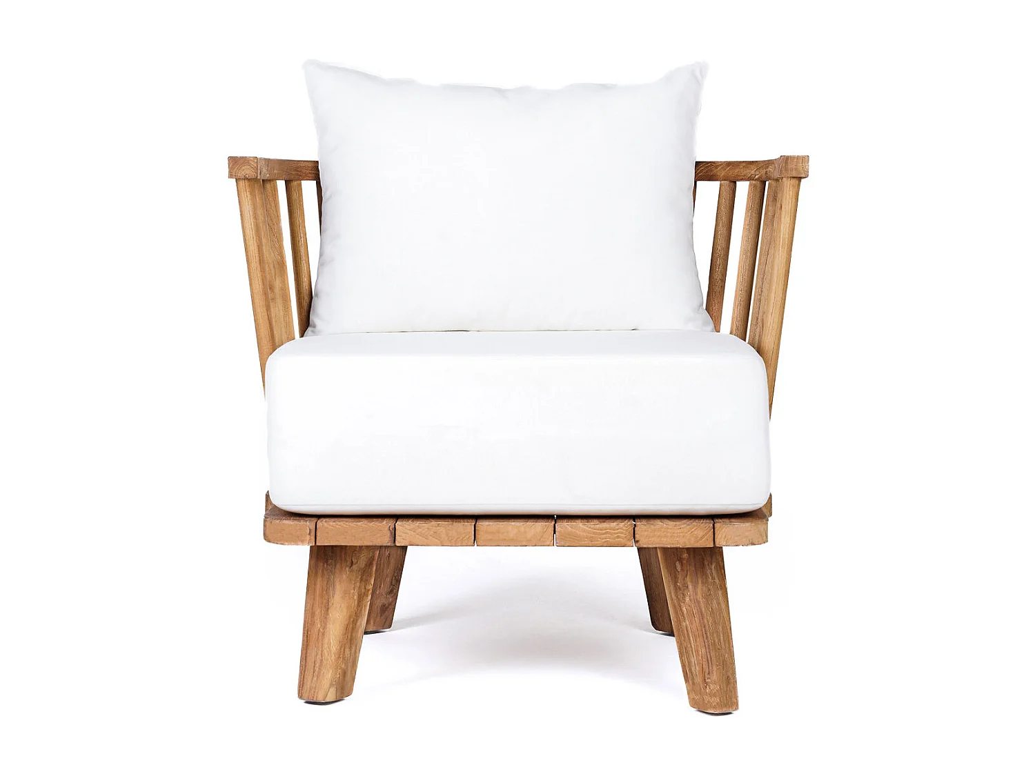 Le Fauteuil Une Place Malawi - Blanc Naturel