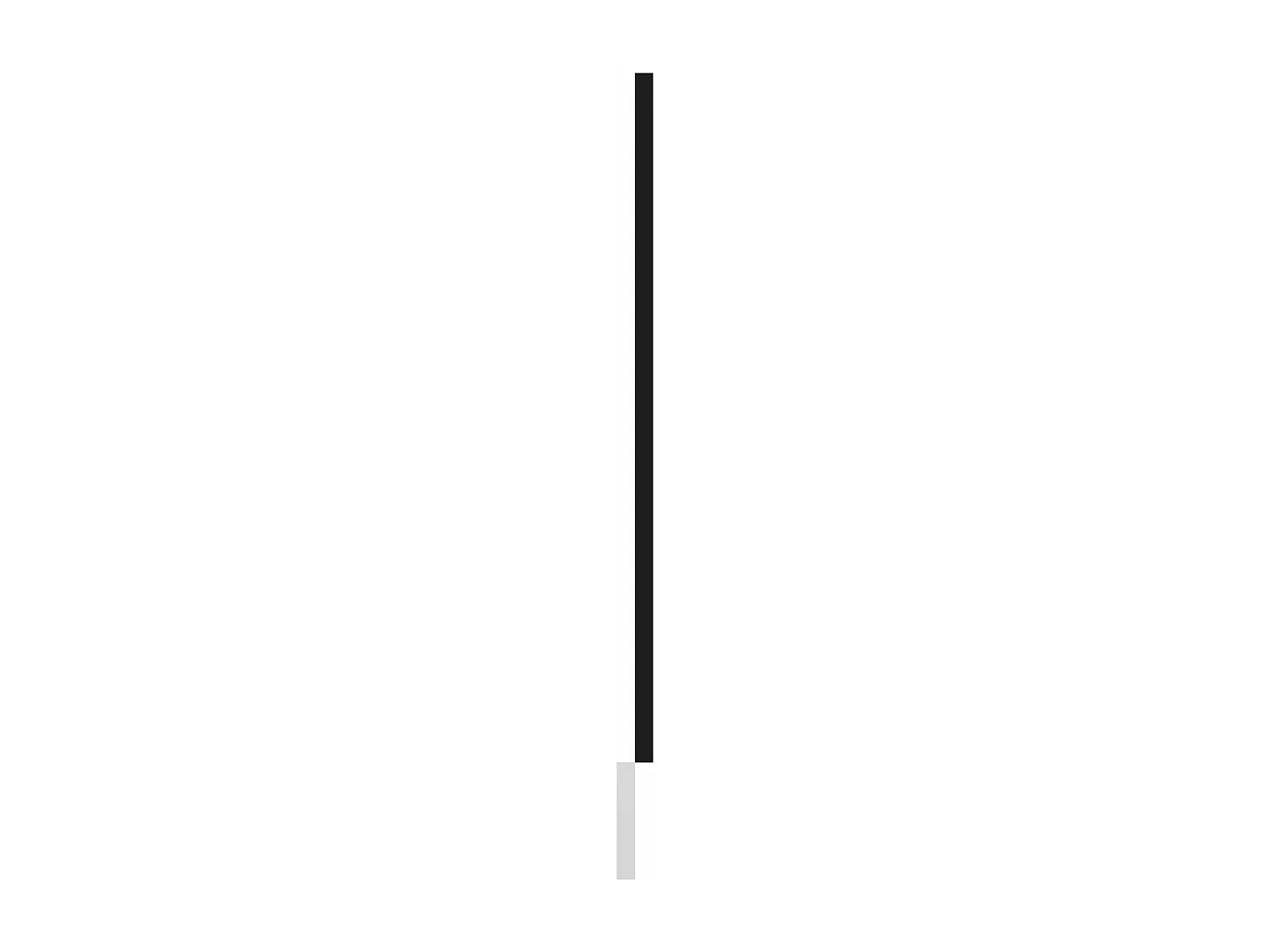 Panneau de lave-vaisselle Noir 59,5x3x67 cm Aggloméré