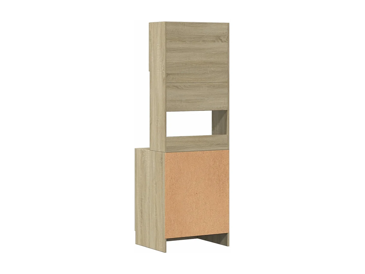 Armoire de cuisine chêne sonoma 60x50x180 cm bois d'ingénierie