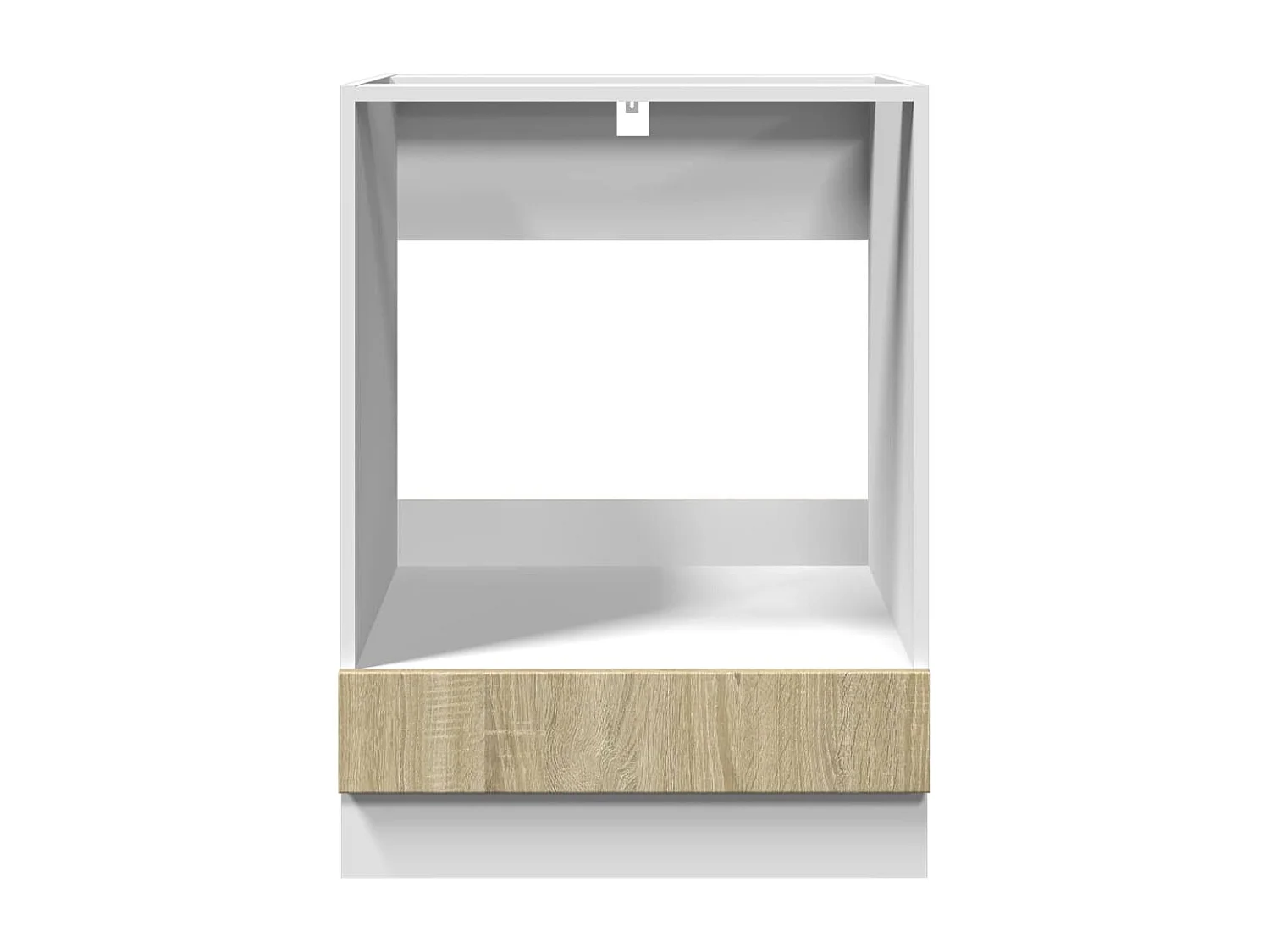 Armoire à four Chêne sonoma 60x46x81,5 cm Aggloméré