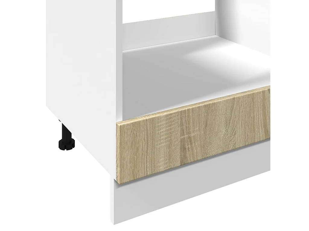 Mobile forno Rovere Sonoma 60x46x81,5 cm Truciolare