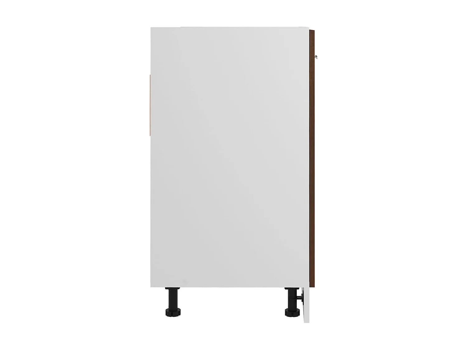 Spoeltafelkast Eiken bruin 80x46x81,5 cm