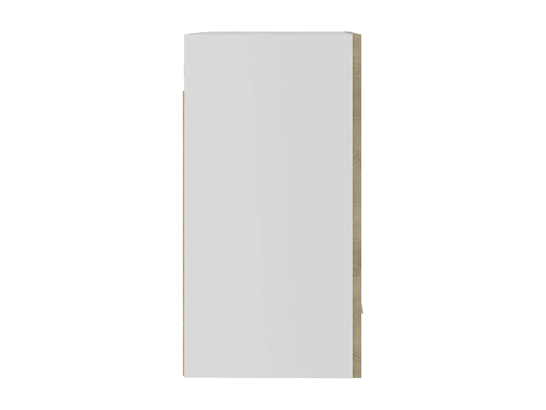 Armoires suspendues 2 pcs Chêne sonoma Bois d’ingénierie