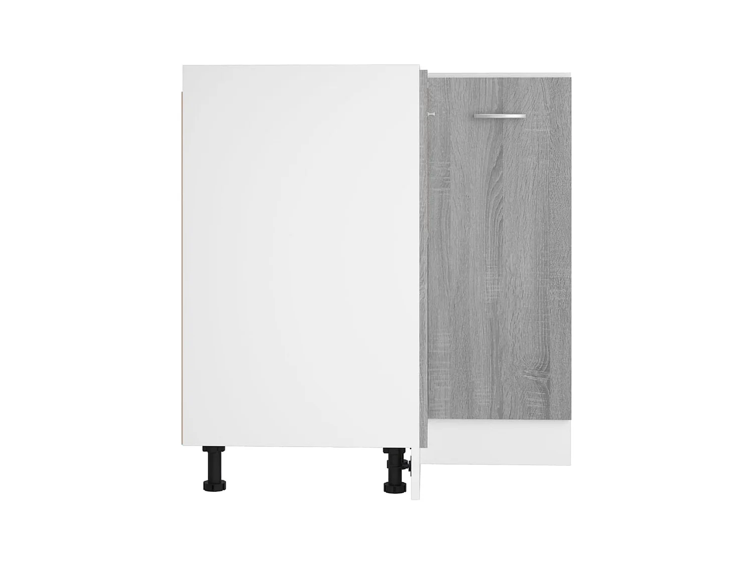 Armoire de cuisine sonoma gris 75,5x75,5x81,5cm bois ingénierie