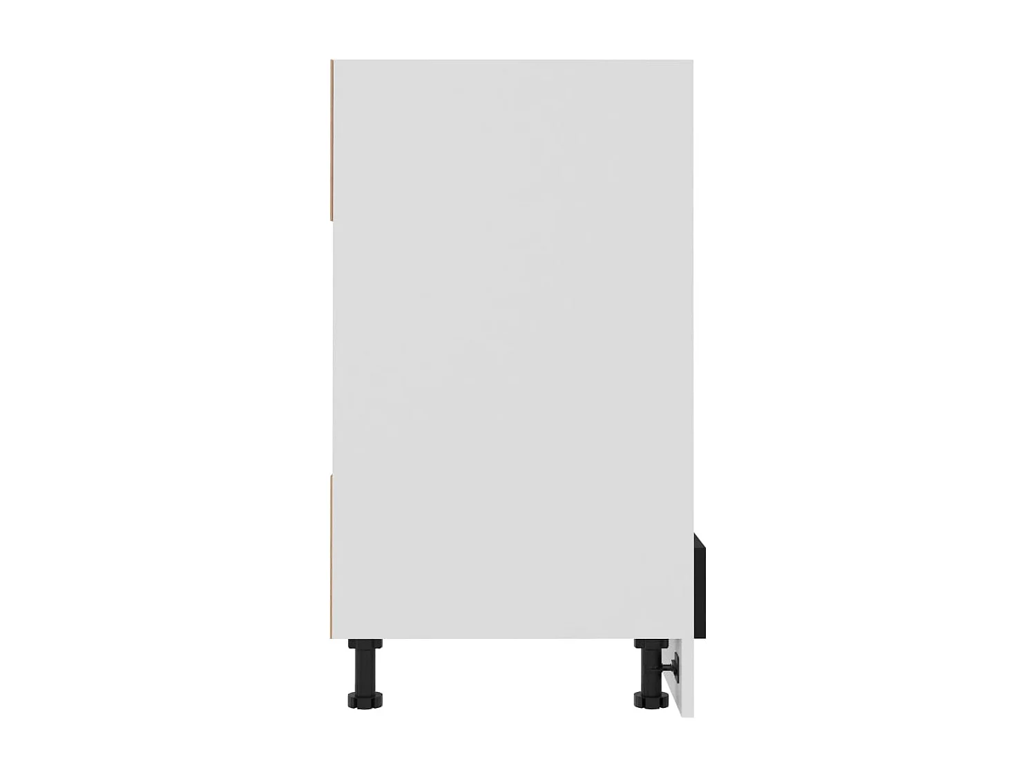 Armoire à four Noir 60x46x81,5 cm Bois d’ingénierie