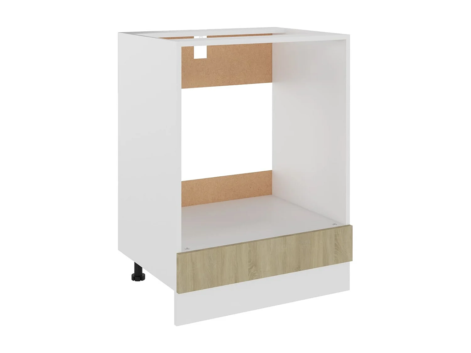 Armoire à four Chêne sonoma 60x46x81,5 cm Bois d’ingénierie