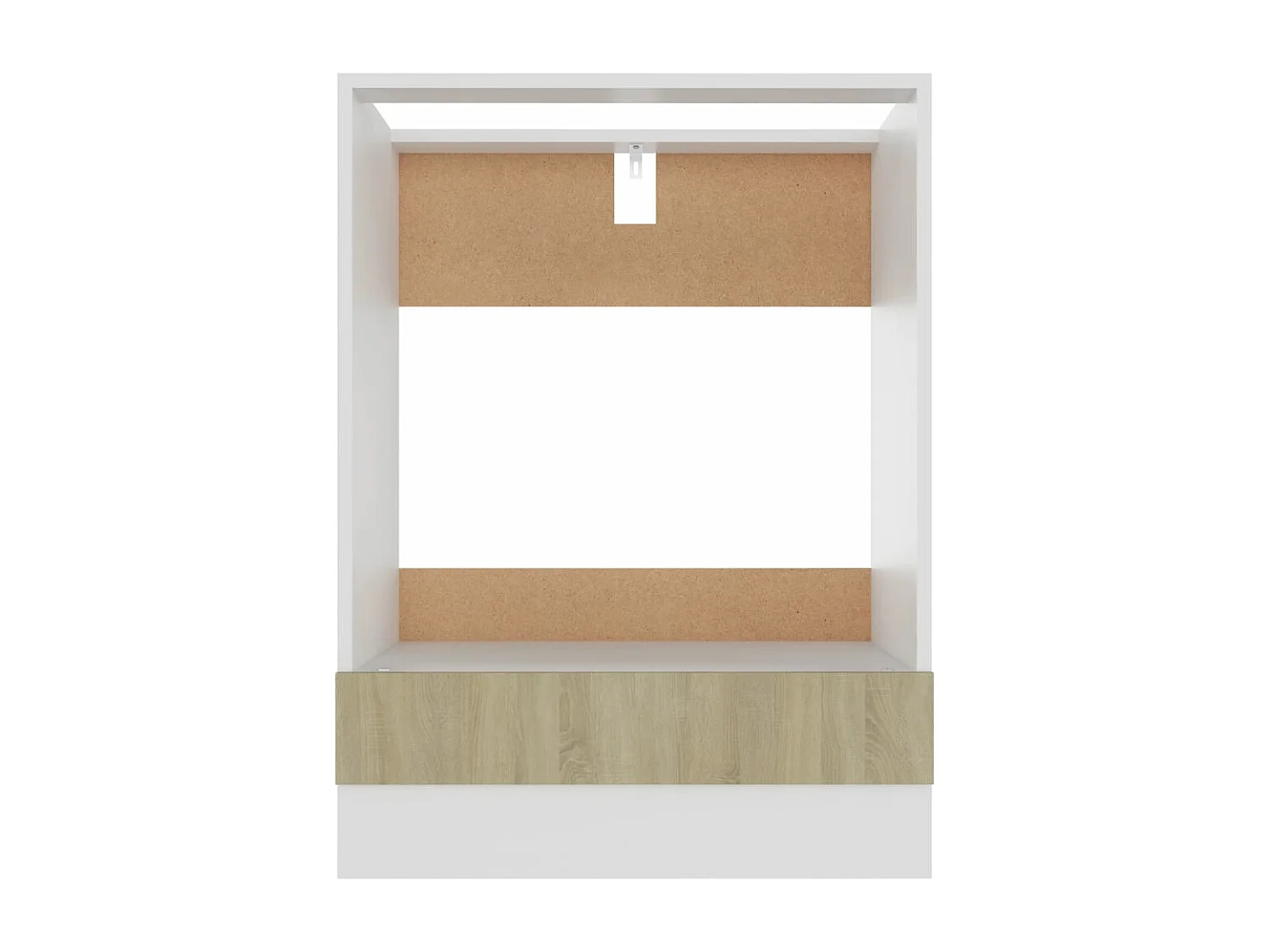 Armoire à four Chêne sonoma 60x46x81,5 cm Bois d’ingénierie