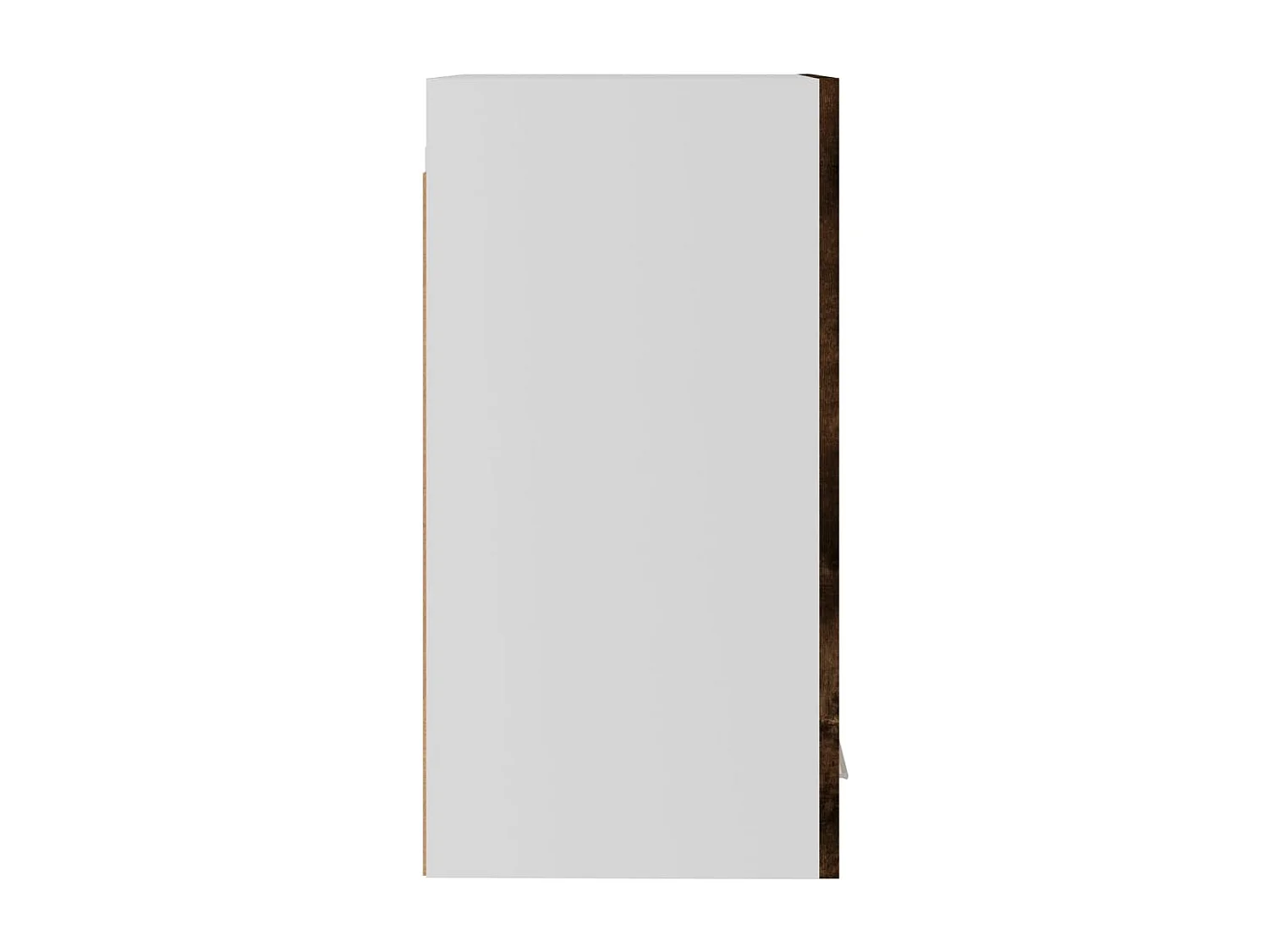 Armoire suspendue Chêne fumé 29,5x31x60 cm Bois d'ingénierie