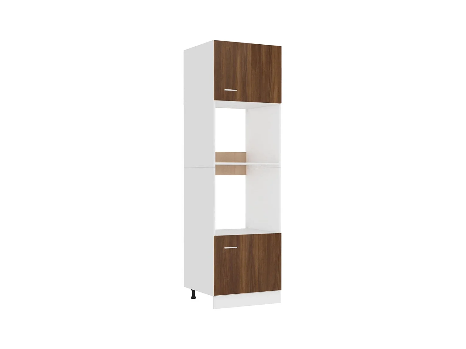 Magnetronkast Eiken bruin 60x57x207 cm