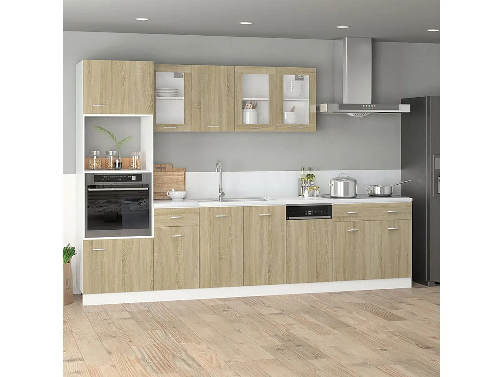 Mobile pensile Rovere Sonoma 29,5x31x60 cm MDF