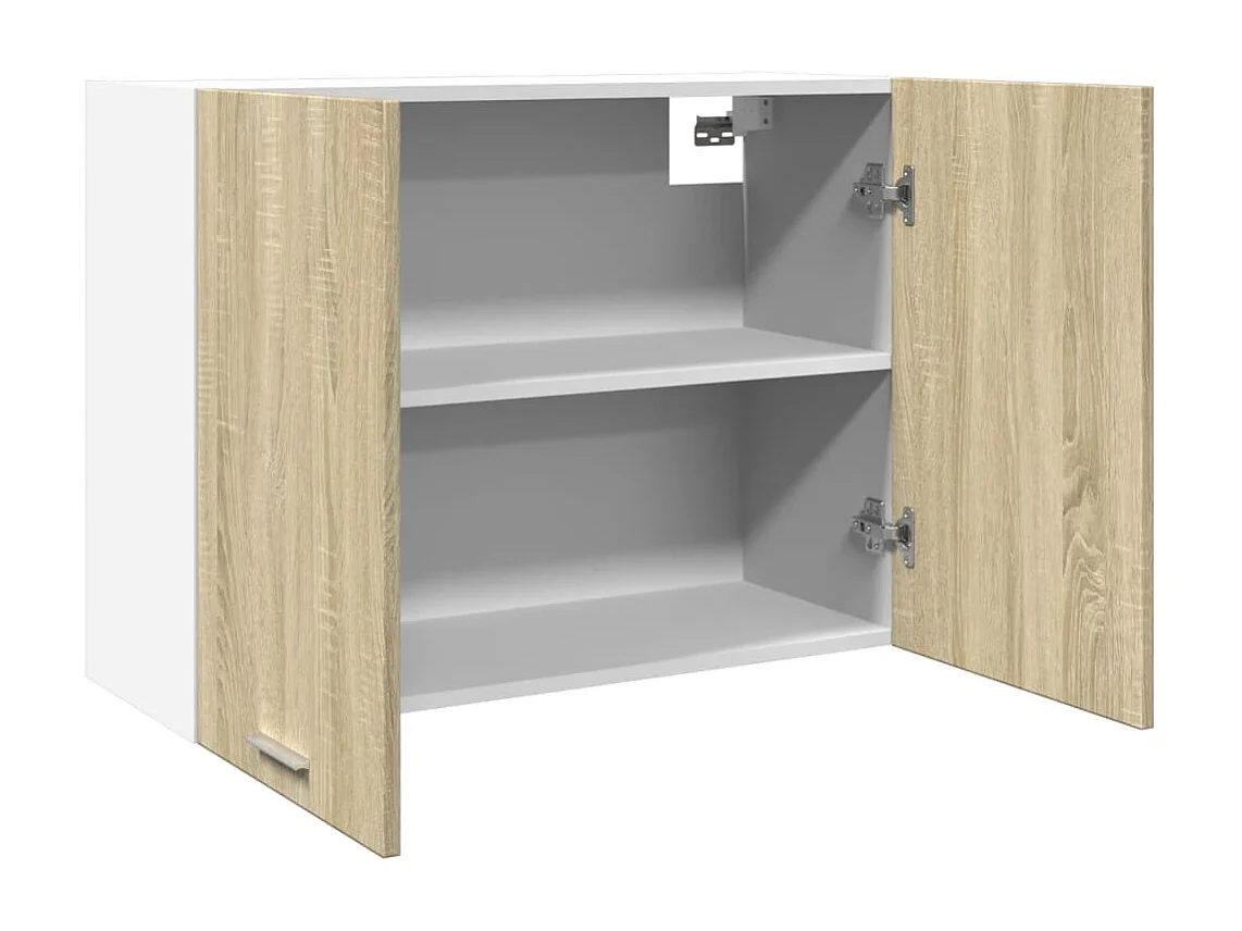 Armoire suspendue Chêne sonoma 80x31x60 cm Aggloméré