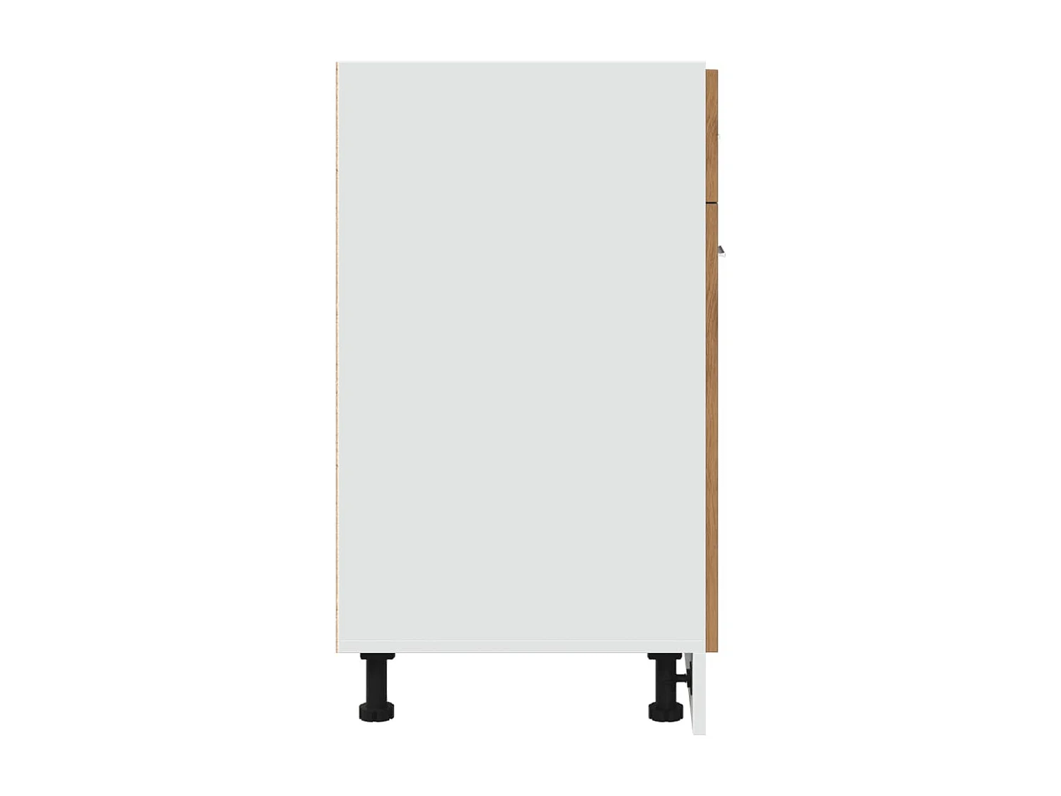 Armoire de plancher à tiroir chêne artisanal 60x46x81,5 cm