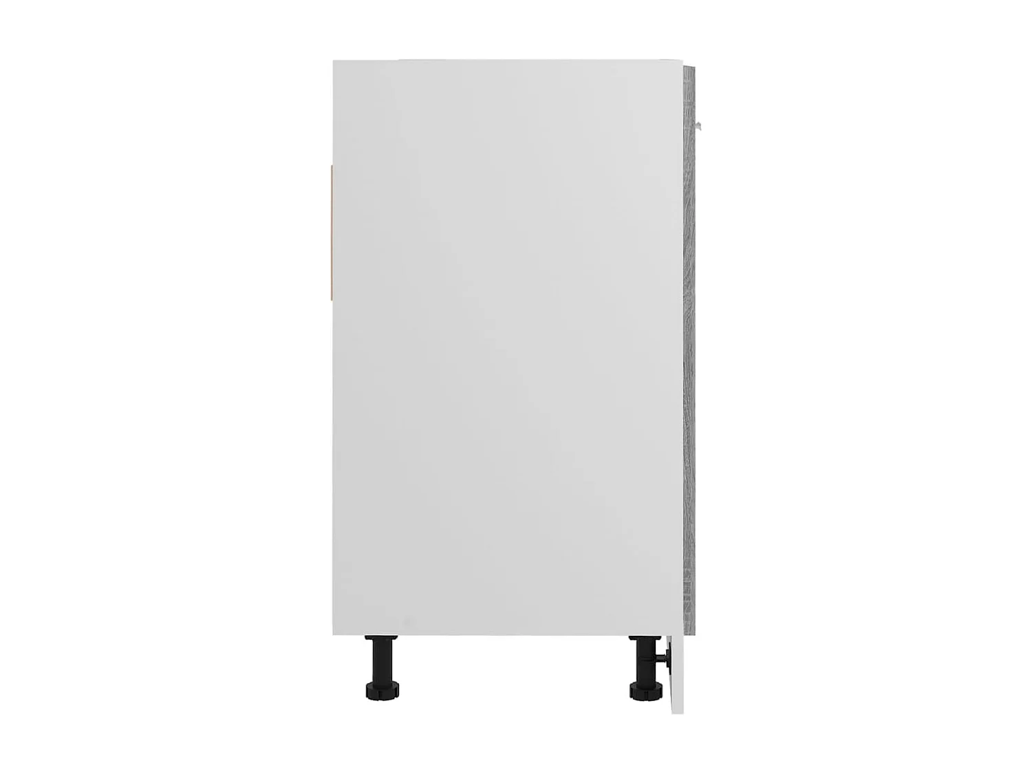 Mobile da terra lavabo Sonoma grigio 80x46x81,5 cm