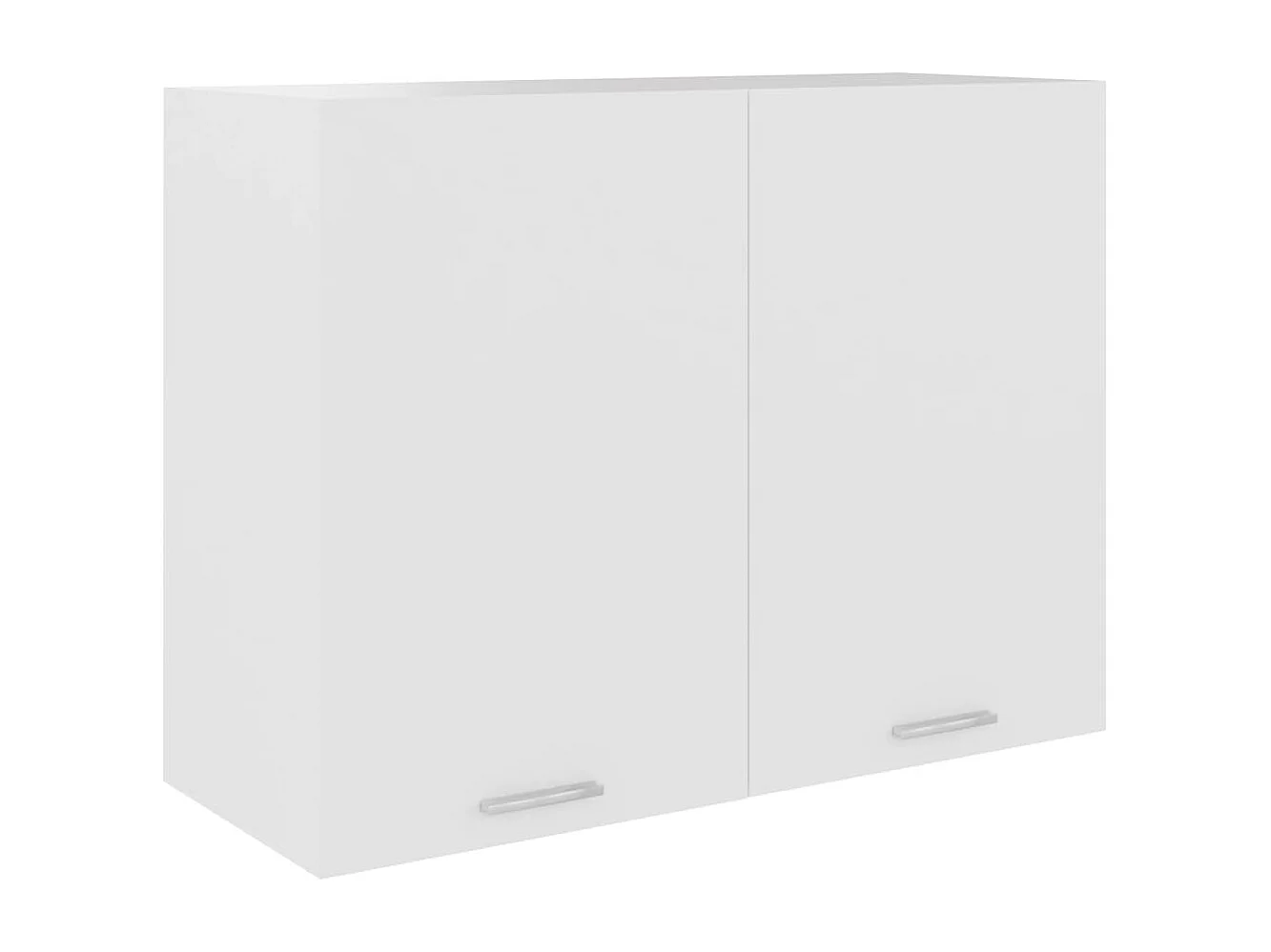 Armoire suspendue Blanc 80x31x60 cm Bois d’ingénierie