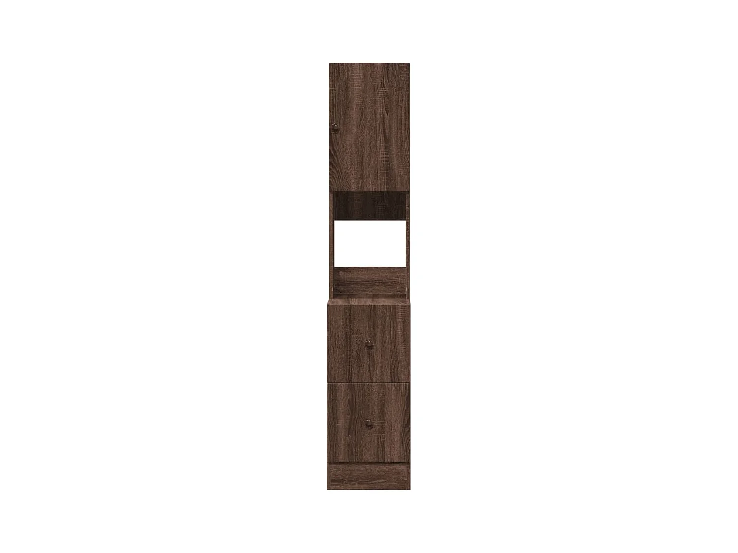 Armoire de cuisine chêne marron 35x50x180 cm bois d’ingénierie