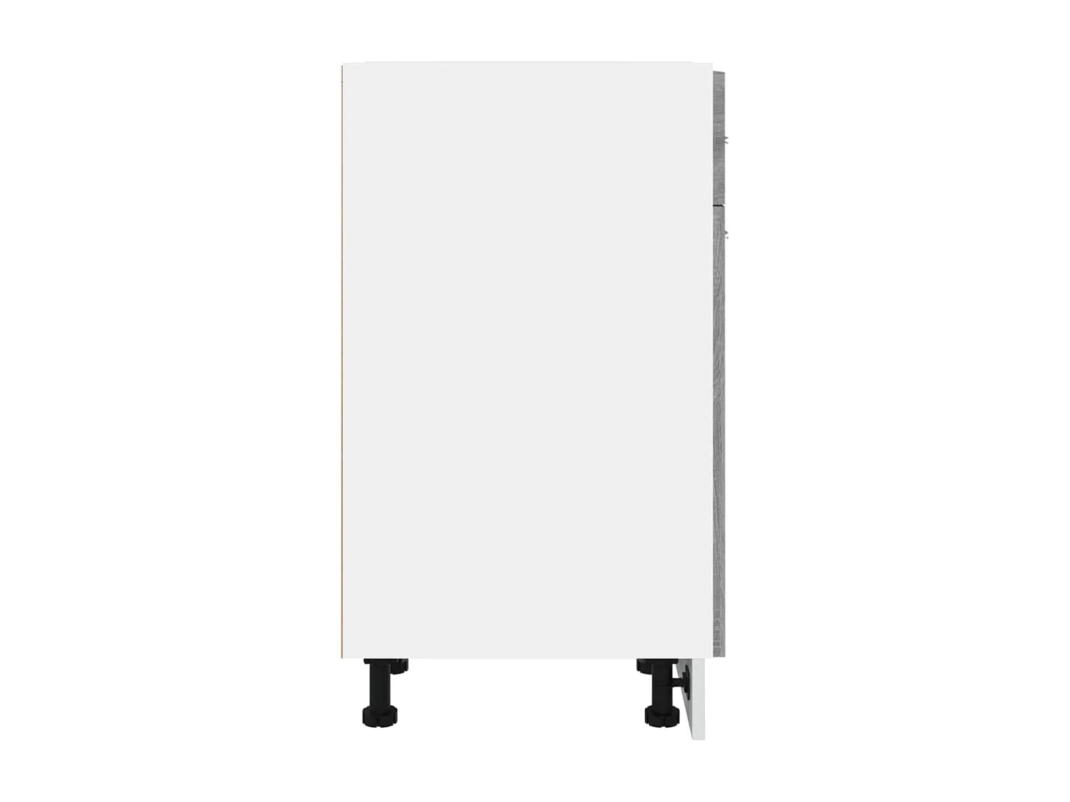 Mueble de suelo con cajón Sonoma gris 30x46x81,5 cm