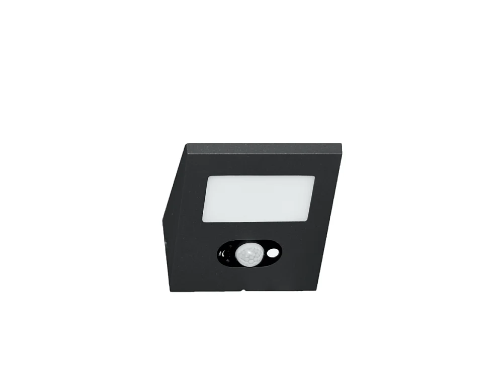 IRIS - Schwarzer Solarenergiestrahler 4000K Beneito Faure Außenleuchte