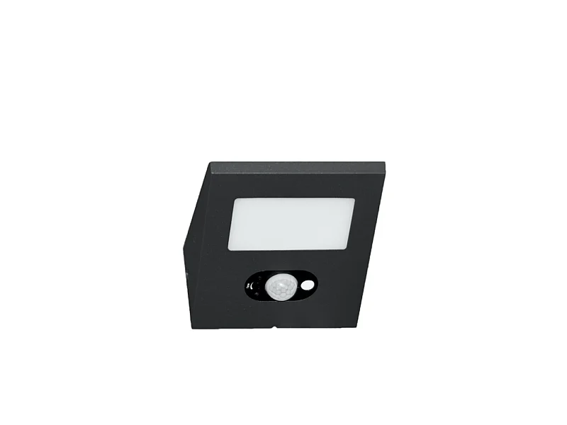 IRIS - Czarny reflektor solarny 4000K, lampa zewnętrzna Beneito Faure