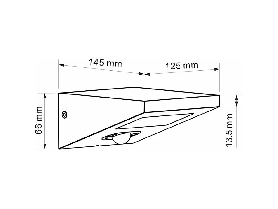 IRIS - Witte zonne-energiespot 4000K Beneito Faure buitenlamp