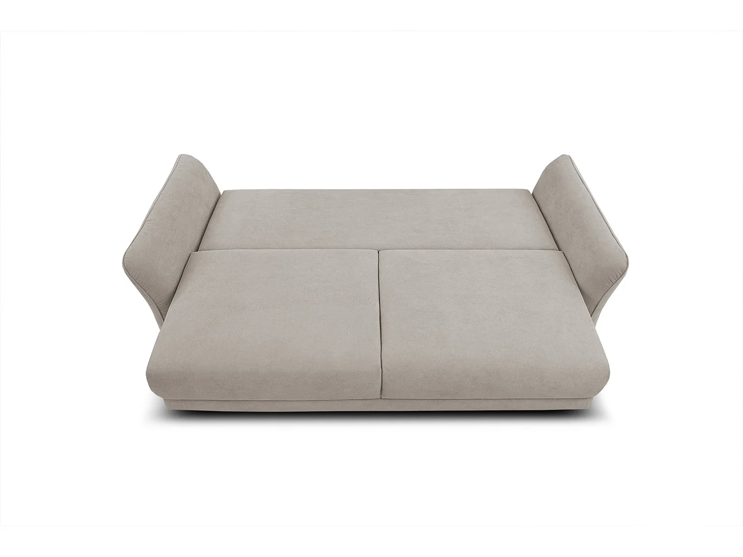 LOREM Sofa 3-Sitzer mit Schlaffunktion, beige