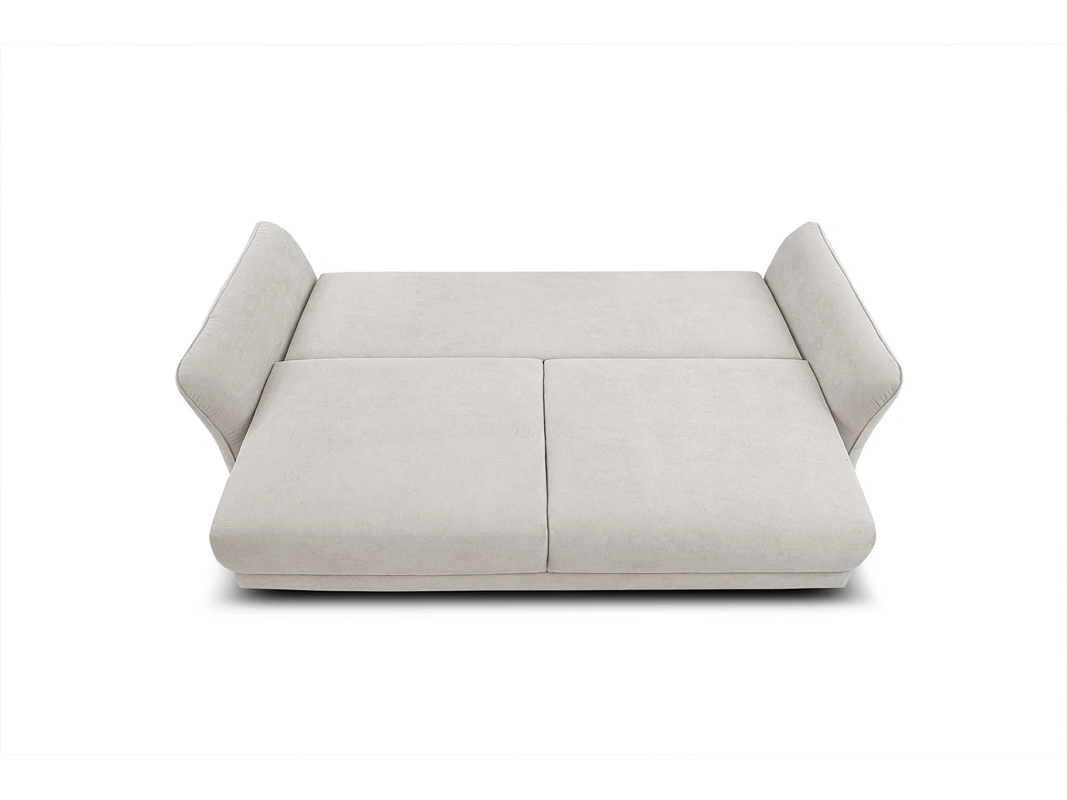 LOREM Sofa 3-Sitzer mit Schlaffunktion, ecru