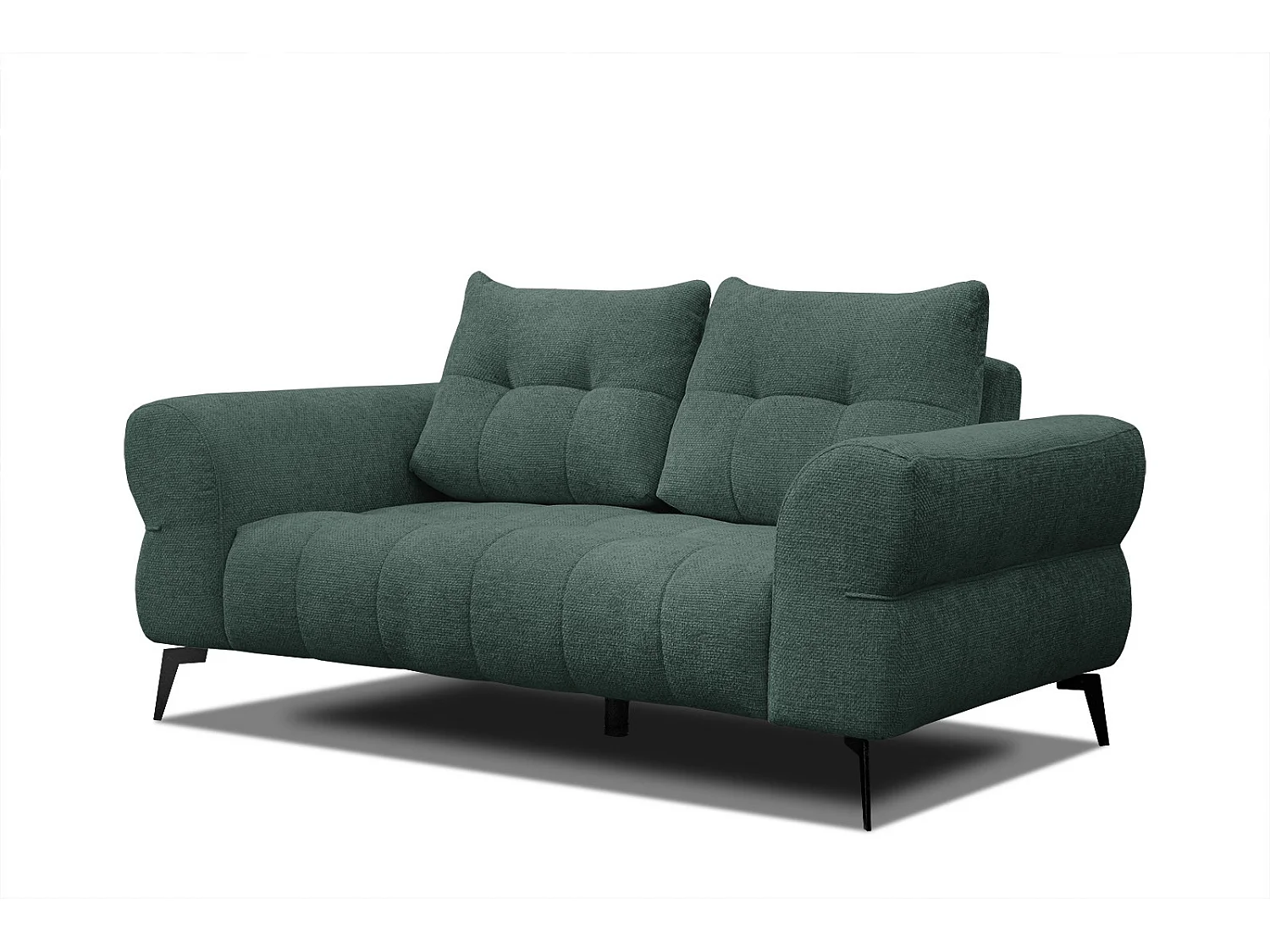 SALVINI Sofa 2-Sitzer, smaragdgrün