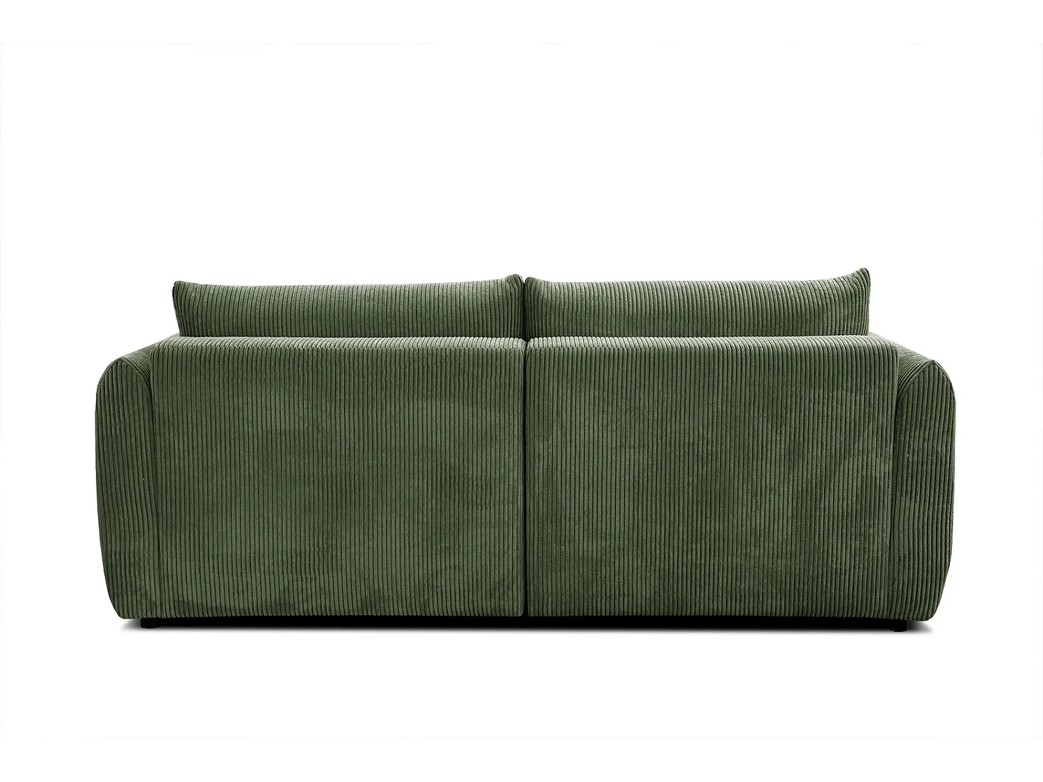 TAUER Ecksofa 3-Sitzer links, olive