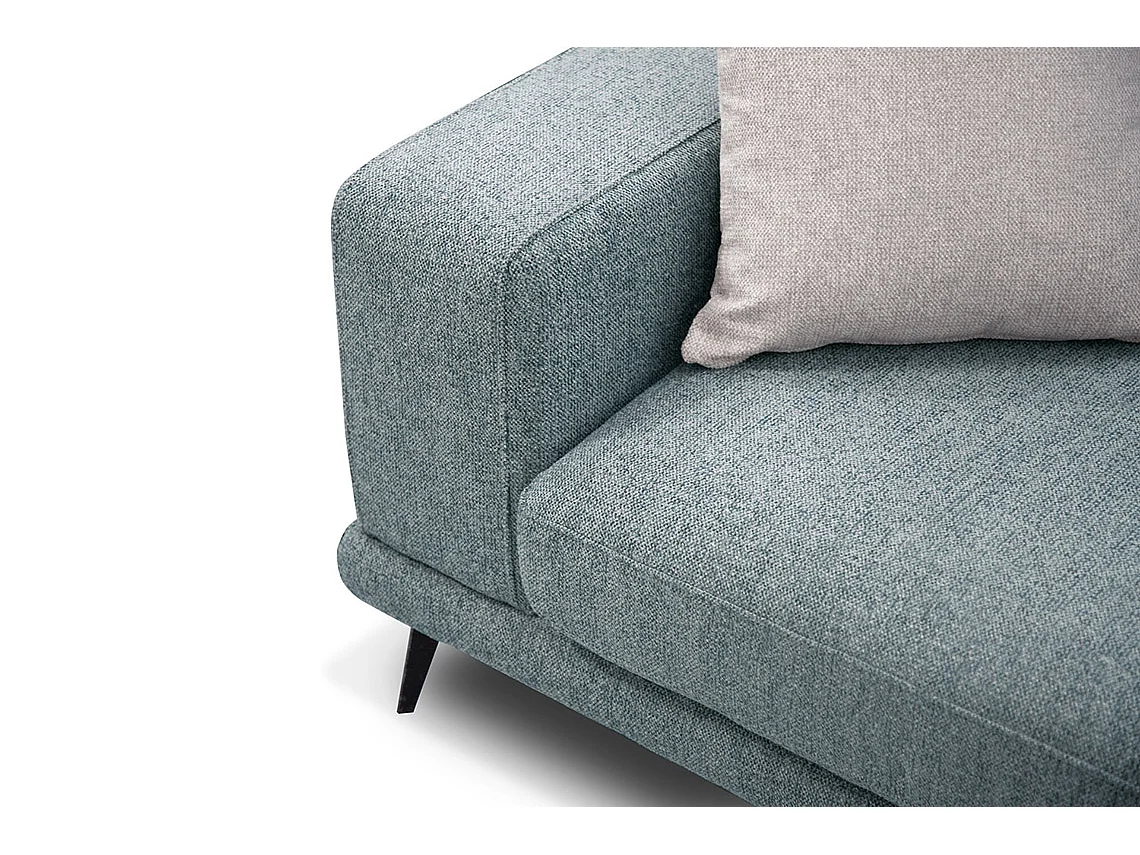 MEDIOLANE Ecksofa 5-Sitzer rechts, mint