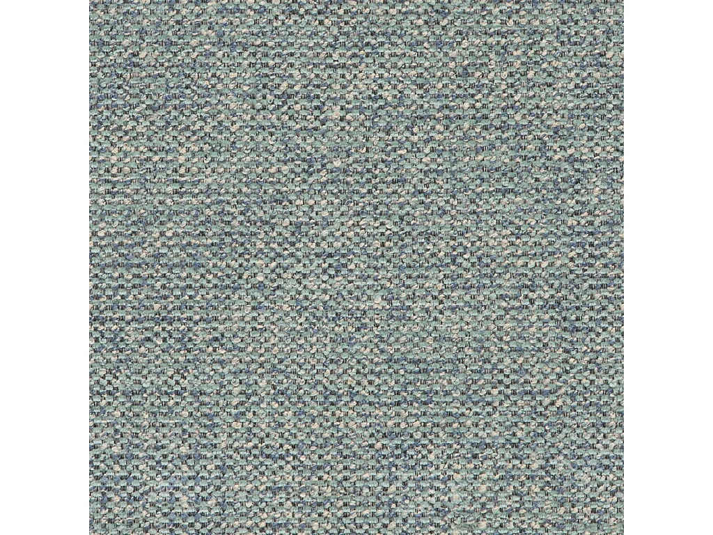 Canapé d'angle 5 places en tissu vert amande MEDIOLANE