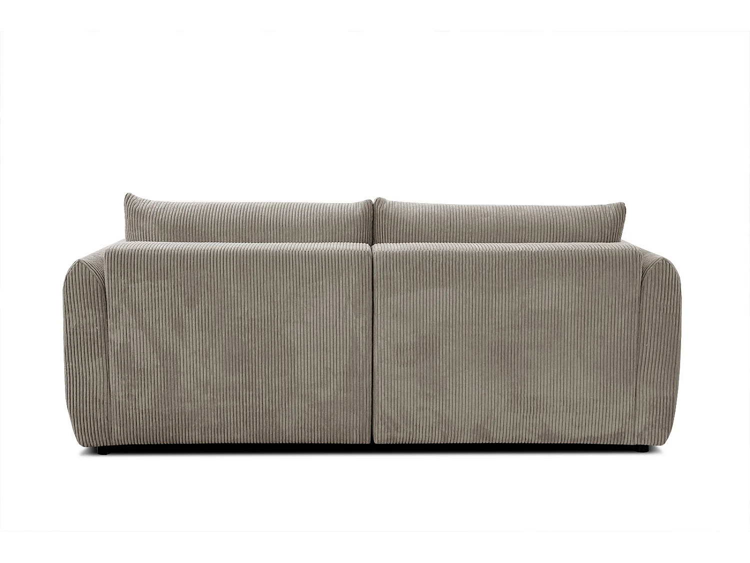TAUER Ecksofa 3-Sitzer rechts, taupe
