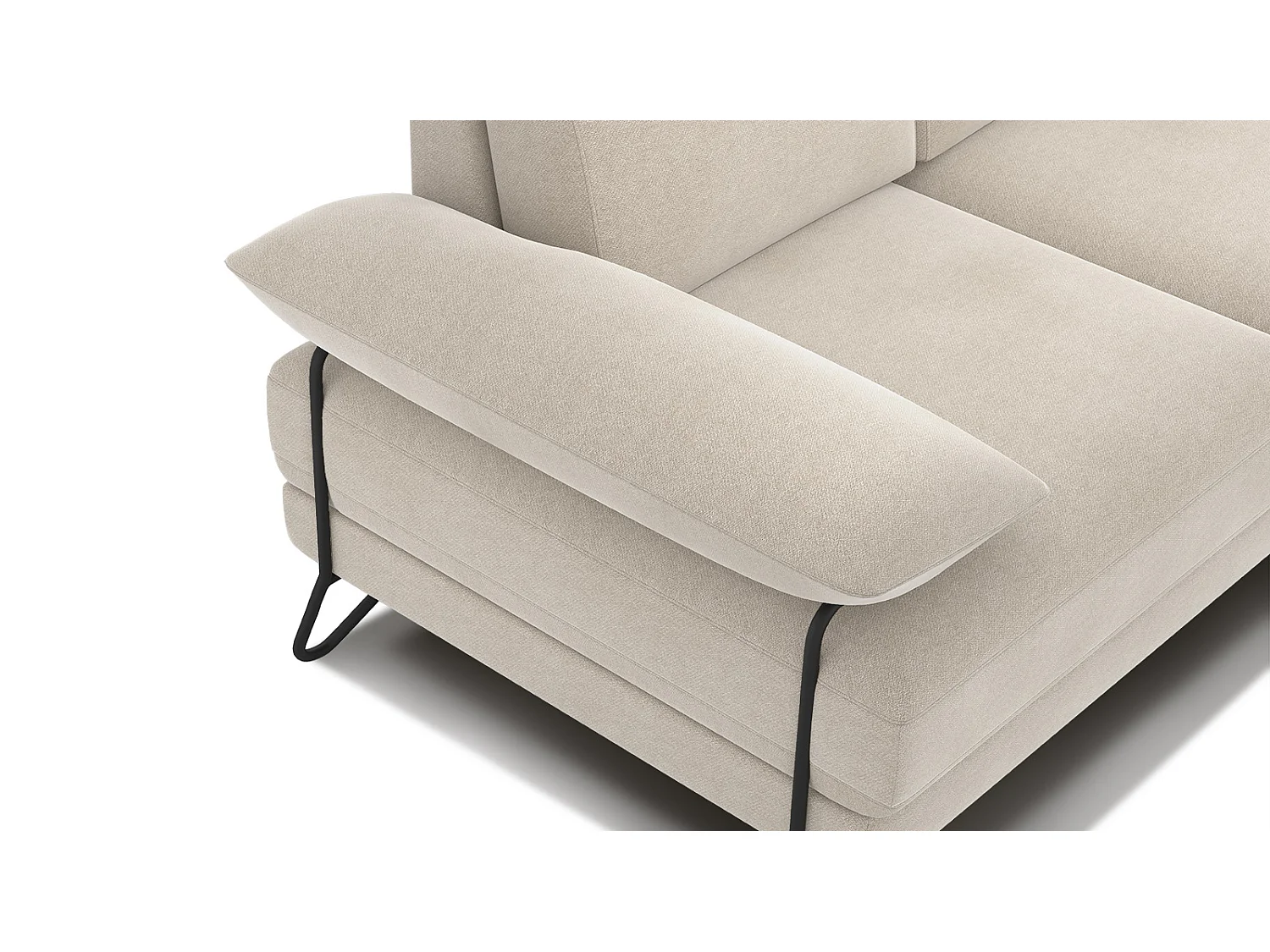 LORI Sofa 2-Sitzer, ecru