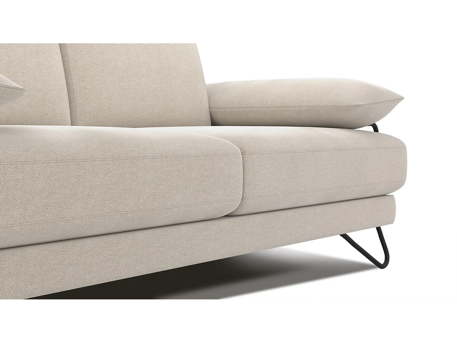 LORI Sofa 2-Sitzer, ecru