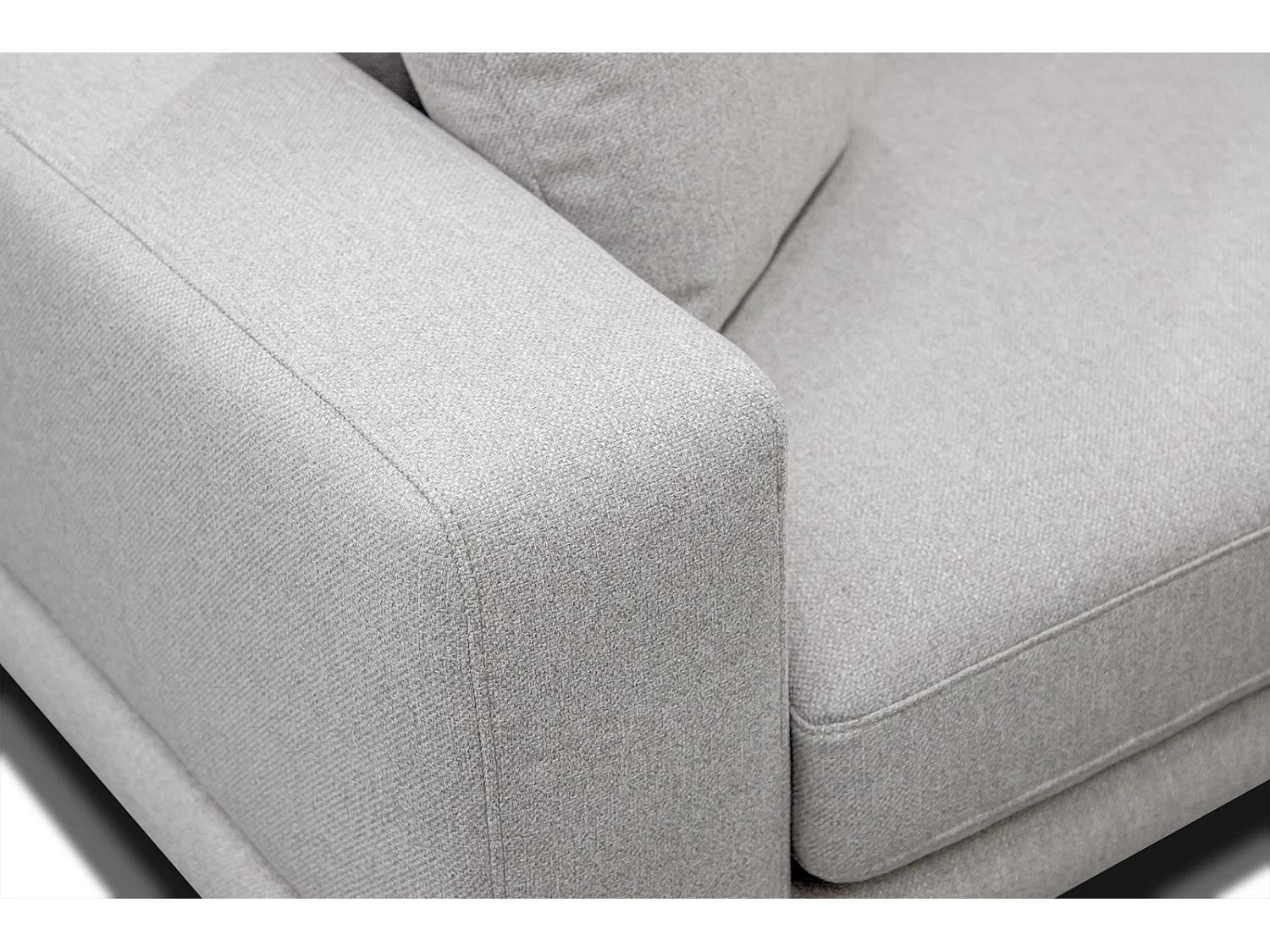 MEDIOLANE Sofa 3-Sitzer, hellgrau