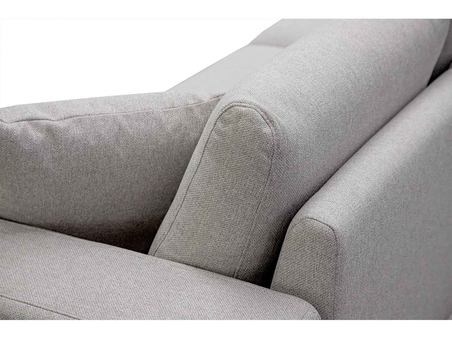 MEDIOLANE Sofa 3-Sitzer, hellgrau