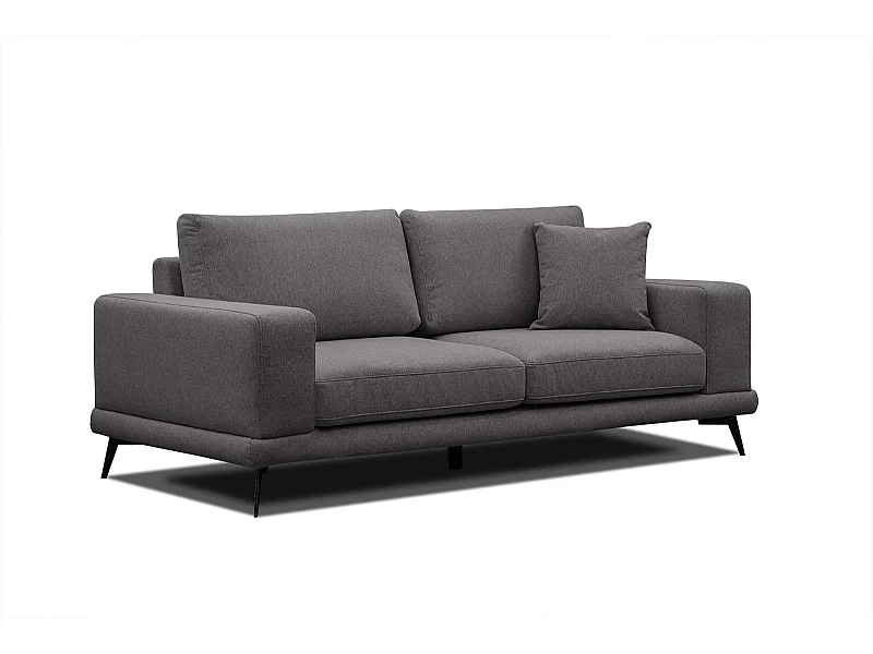 MEDIOLANE Sofa 2,5-Sitzer, graphit