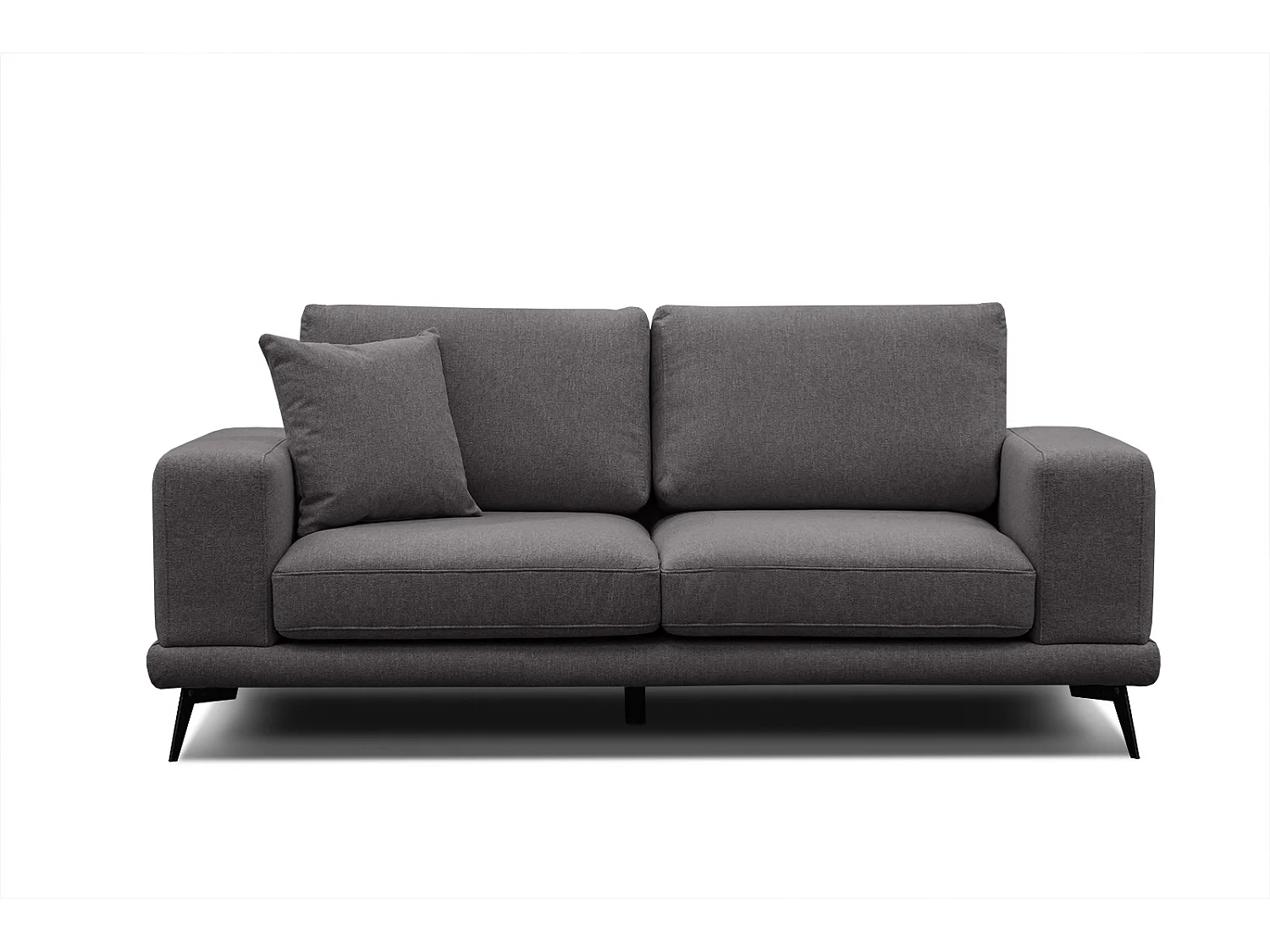 MEDIOLANE Sofa 2,5-Sitzer, graphit